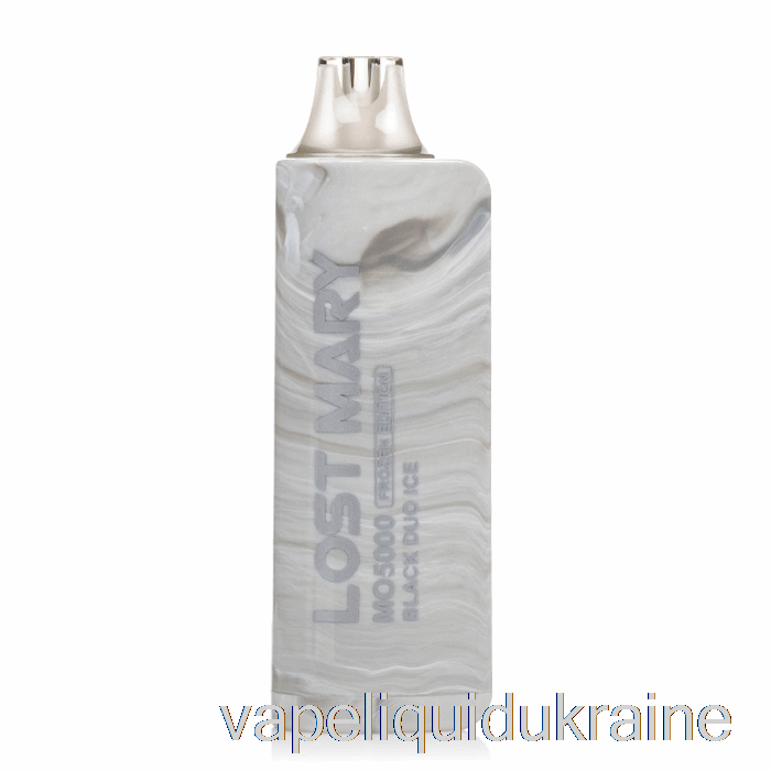 Vape Liquid Ukraine Lost Mary MO5000 Disposable Black Duo Ice